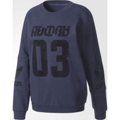 Bluzy rozpinane damskie: Adidas Bluza damska Treofil Sweater granatowa r. 38 (BS4284)
