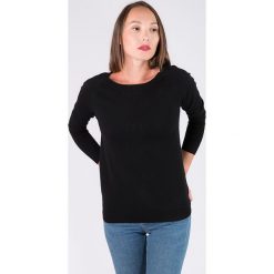 Kaszmirowy sweter w kolorze czarnym. Czarne swetry damskie Just Cashmere, s, bez wzorów, z kaszmiru, bez rękawów, bez kaptura. W wyprzedaży za 279,95 zł.