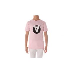 T-shirty z krótkim rękawem Daniele Alessandrini M6853E6433801. Różowe t-shirty męskie Daniele Alessandrini, xxl, bez wzorów, bez kołnierzyka, krótkie. Za 204,20 zł.