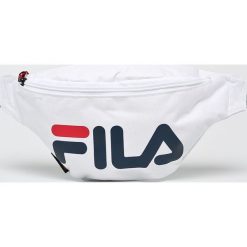 Fila - Nerka. Białe walizki marki Fila, w paski, z poliesteru. Za 79,90 zł.