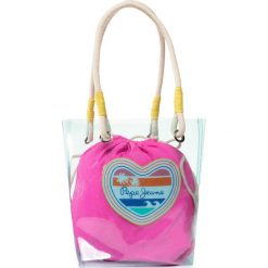 Torebka PEPE JEANS - Cali Bag PG030360 Multi 0AA. Różowe torebki klasyczne damskie Pepe Jeans, bez wzorów, z jeansu, klasyczne, duże, bez dodatków. Za 159,00 zł.