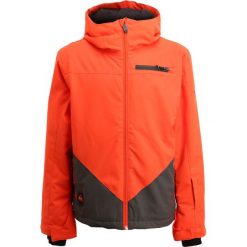Quiksilver SUIT UP YOUTH Kurtka snowboardowa mandarin red. Brązowe kurtki dziewczęce marki Quiksilver, z poliesteru, narciarskie. W wyprzedaży za 349,30 zł.