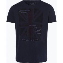 Tom Tailor Denim - T-shirt męski, niebieski. Niebieskie t-shirty męskie z nadrukiem marki TOM TAILOR DENIM, s, z denimu. Za 59,95 zł.