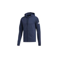 Bluzy dresowe adidas Bluza z kapturem ID Stadium. Niebieskie bluzy męskie marki Adidas, s, bez wzorów, z dresówki, z kapturem, bez rękawów, z kapturem. Za 299,00 zł.