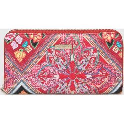 Desigual - Portfel. Czerwone portfele damskie marki Desigual, ze skóry ekologicznej. Za 249,90 zł.
