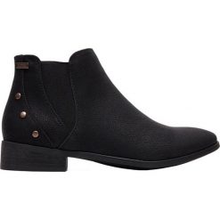 ROXY Damskie botki Yates Black ARJB700609-BLK (rozmiar 38). Czarne botki damskie Roxy, bez obcasa, bez zapięcia. Za 304,00 zł.