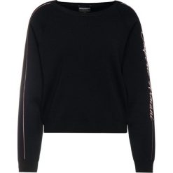 Sweter Emporio Armani 6G2MU3 2M12Z 0999. Czarne swetry damskie Emporio Armani, m, bez wzorów, klasyczne, bez rękawów, bez kaptura. W wyprzedaży za 419,00 zł.