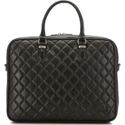 Torba na laptopa 85-3U-903-1. Czarne torby na laptopa Wittchen, w paski, biznesowe. Za 512,10 zł.