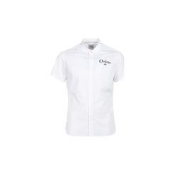 Koszule z krótkim rękawem Oxbow L1CRETCHA. Białe koszule męskie marki Oxbow, s, bez wzorów, bez kołnierzyka, z krótkim rękawem. Za 229,00 zł.
