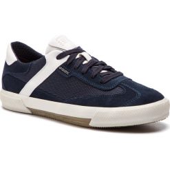 Sneakersy GEOX - U Kaven B U926MB 02214 C4002 Navy. Niebieskie sneakersy męskie Geox, na co dzień, bez wzorów, ze skóry, klasyczne, bez zapięcia. W wyprzedaży za 269,00 zł.