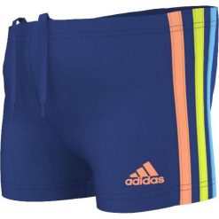 Kąpielówki męskie: Adidas Kąpielówki aididas 3S Inf Boxer S17917 S17917 niebieski 104 cm – S17917