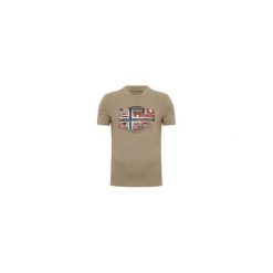 Napapijri NP90009233. T-shirty męskie Napapijri, s, bez wzorów, bez kołnierzyka. Za 150,00 zł.