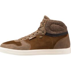 British Knights RANGER Tenisówki i Trampki wysokie brown/navy. Brązowe tenisówki damskie British Knights, z materiału. W wyprzedaży za 155,35 zł.