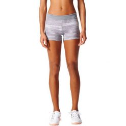 Spodenki sportowe męskie: Adidas Spodenki Techfit Short Tight 3 inch Macro Heather szary r. M (BK2919)