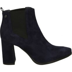 Botki - 4056V NAB BLU. Czarne botki damskie zamszowe marki Venezia. Za 299,00 zł.