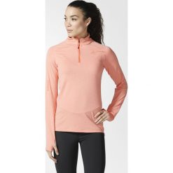 Bluza adidas Supernova Sweatshirt W Koralowo-Różowa. Różowe bluzy damskie Adidas, m, bez wzorów, bez rękawów, bez kaptura. Za 229,99 zł.