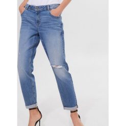 Jeansy typu boyfriend - Niebieski. Niebieskie jeansy damskie Mohito. Za 119,99 zł.