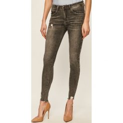 Haily's - Jeansy Luna. Szare jeansy damskie Haily's, s, z aplikacjami, z elastanu. W wyprzedaży za 149,90 zł.