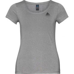 Koszulka sportowa "Alloy" w kolorze szarym. Szare bluzki sportowe damskie Odlo Women, l, z nadrukiem, z materiału, z okrągłym kołnierzem, bez rękawów, bez kaptura. W wyprzedaży za 119,95 zł.
