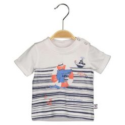 Blue Seven Koszulka Dziecięca 56 Biała. Niebieskie t-shirty chłopięce Blue Seven, z nadrukiem, bez rękawów. Za 33,00 zł.