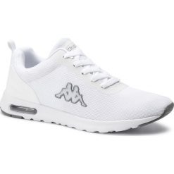Sneakersy KAPPA - Classy 242194 White/Grey 1016. Białe półbuty damskie Kappa, z tworzywa sztucznego. Za 159,00 zł.