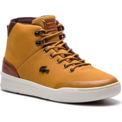 Sneakersy LACOSTE - Explorateur Classic 318 2 Cam 7-36CAM0026TB2 Tan/Brw. Żółte sneakersy męskie marki Lacoste, na co dzień, bez wzorów, ze skóry, klasyczne, bez zapięcia. W wyprzedaży za 389,00 zł.