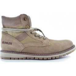 Buty zimowe męskie: Kozaki z dwoiny bydlęcej