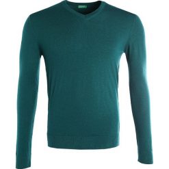 Swetry klasyczne męskie: Benetton Sweter green