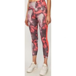 Adidas Performance - Legginsy. Różowe spodnie damskie adidas Performance, s, z elastanu, z podwyższonym stanem. Za 179,90 zł.