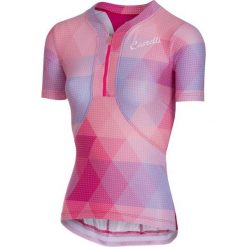 Castelli Koszulka Damska Alba Jersey, Alba Pink L. Różowe topy sportowe damskie Castelli, s, bez wzorów, z jersey, bez kołnierzyka, bez rękawów, bez kaptura. Za 369,00 zł.