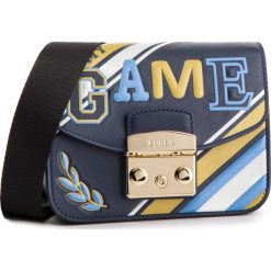 Torebka FURLA - Metropolis 977874 B BTB5 K72 Toni Blu. Niebieskie listonoszki damskie Furla, bez wzorów, ze skóry, bez dodatków. W wyprzedaży za 829,00 zł.