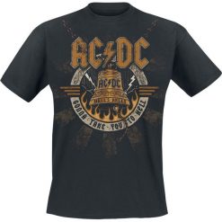 AC/DC Gonna Take You To Hell T-Shirt czarny. Czarne koszulki męskie marki AC/DC, l, z nadrukiem, z okrągłym kołnierzem. Za 74,90 zł.