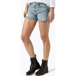 Szorty damskie: Calvin Klein Jeans – Damskie krótkie spodenki jeansowe, niebieski