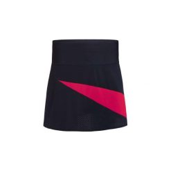 Spódniczka 560 granat-róż. Różowe spódniczki damskie PERFLY, xl, bez wzorów, z elastanu. Za 59,99 zł.