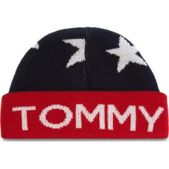 Czapka TOMMY HILFIGER - Seasonal Star Beanie AU0AU00310 413. Czerwone czapki męskie TOMMY HILFIGER, bez wzorów, z bawełny, retro. Za 99,00 zł.