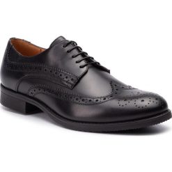 Półbuty GINO ROSSI - Chuck MPU209-K35-0722-9900-0 99. Czarne buty wizytowe męskie Gino Rossi, bez wzorów, ze skóry, eleganckie, bez zapięcia. W wyprzedaży za 289,00 zł.