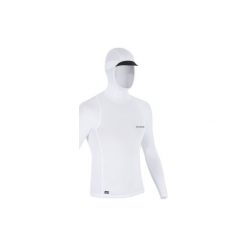 Top UV 500. Białe t-shirty męskie OLAIAN, l, z kapturem. Za 69,99 zł.