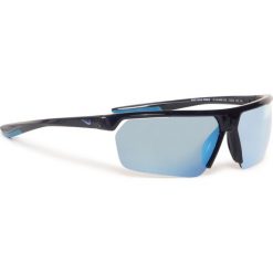 Okulary przeciwsłoneczne NIKE - Gale Force CW4668 451 Obsidian/Grey W/Frozen Blue Mirror. Niebieskie okulary przeciwsłoneczne męskie Nike, z tworzywa sztucznego. Za 379,00 zł.