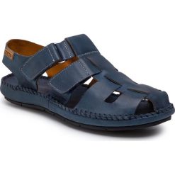 Sandały PIKOLINOS - 06J-0016KN Blue. Niebieskie klapki męskie Pikolinos, ze skóry. W wyprzedaży za 339,00 zł.