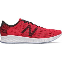 Buty New Balance Fresh Foam Zante Pursuit M Czerwone. Czerwone buty sportowe męskie New Balance, z gumy, na sznurówki, do biegania. Za 359,99 zł.