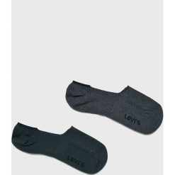 Levi's - Skarpety (2 pack). Niebieskie skarpetki męskie Levi's®, bez wzorów, z elastanu. Za 39,90 zł.