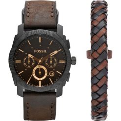 Zegarek FOSSIL - Machine FS5251SET Black/Black. Czarne zegarki męskie Fossil, ze stali. W wyprzedaży za 539,00 zł.