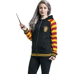 Bluzy damskie: Harry Potter Gryffindor Bluza z kapturem rozpinana damska wielokolorowy