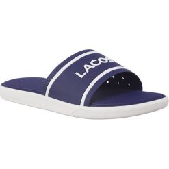 Fioletowe Klapki Lacoste L 30 SLIDE 118. Fioletowe klapki damskie Molly.pl, bez wzorów, z gumy, bez obcasa. Za 179,00 zł.