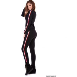 LATORI - Spodnie Dresowe LM34S. Białe spodnie dresowe damskie Pakamera, s, w kolorowe wzory, z dresówki. Za 79,00 zł.
