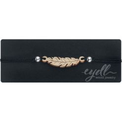 Eydl Wood Jewelry Feder Bransoletka czarny. Czarne bransoletki damskie marki eydl Wood Jewelry. Za 62,90 zł.