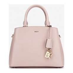 DKNY Paige Medium Torebka Beżowy. Brązowe torebki klasyczne damskie DKNY, w paski, ze skóry, bez dodatków. Za 988,95 zł.