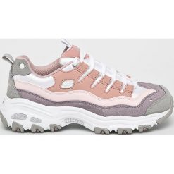 Skechers - Buty 13141. Różowe buty sportowe damskie Skechers, ze skóry. W wyprzedaży za 229,90 zł.