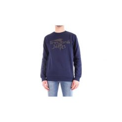 Bluzy Trussardi 52F00083-1T002297. Niebieskie bluzy męskie Trussardi, s, bez wzorów, bez kołnierzyka, bez rękawów, bez kaptura. Za 363,96 zł.