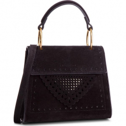Torebka COCCINELLE - D10 B14 Lace Suede E1 D10 55 77 01 Noir 001. Czarne torebki klasyczne damskie Coccinelle, z aplikacjami, ze skóry, klasyczne, duże, zdobione, bez dodatków. W wyprzedaży za 909,00 zł.